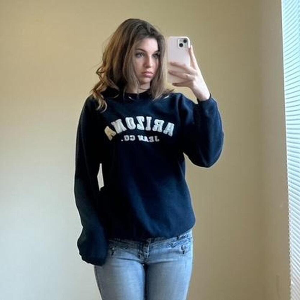 vintage 00s Arizona Jean Co. navy sweatshirt
